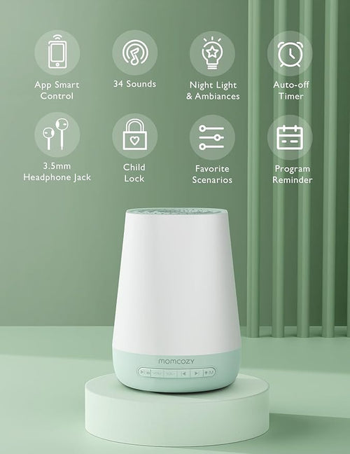 Baby Sound Machine, Momcozy White Noise Machine - Image 2