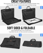 Nicpro Art Portfolio Bag 20 x 26 Inches, Waterproof Nylon Artist Case Carrying - Image 3