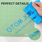 HTVRONT Heat Transfer Vinyl Lake Blue HTV Rolls, Heat Transfer Vinyl - Image 4