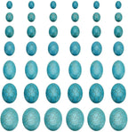 arricraft About 108 Pcs Synthetic Turquoise Cabochons, 7 Sizes Dyed Flat Back by ARRICRAFT