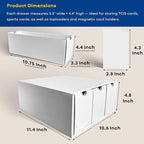 Fageverld Trading Card Storage Box, Top Loaders Storage Box - Image 5