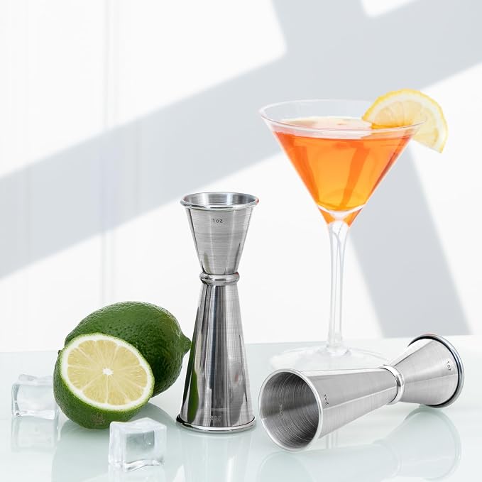 Jigger for Bartending, Briout Double Cocktail Jigger Japanese Premium 304 Food - Image 5