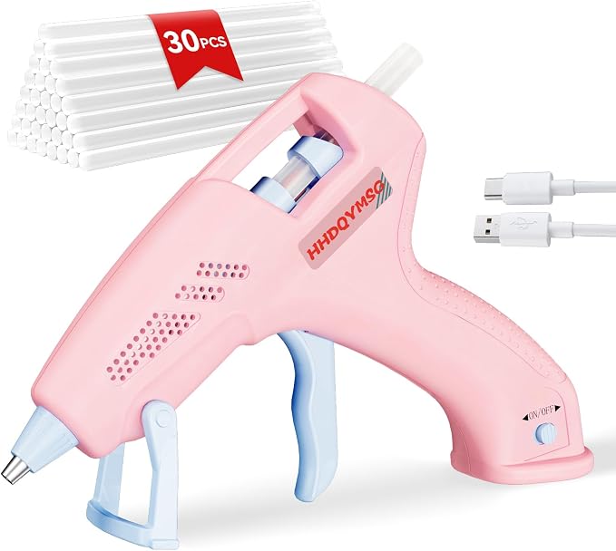 Cordless Hot Glue Gun, 20W Hot Glue Gun by Unknown