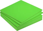 MECCANIXITY EVA Foam Sheets Green 9.8 Inch x 9.8 Inch 10mm Thick Crafts Foam by MECCANIXITY