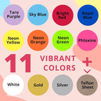 HTVRONT Neon Heat Transfer Vinyl - Image 2