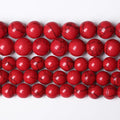 180PCS 4mm Natural Stone Beads Red Turquoise Gemstone Round Loose Beads by NaturalStoneBeads