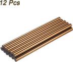 uxcell Mini Hot Glue Sticks for Glue Gun 11mm x 200mm Bronze Gold 12pcs - Image 3