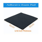 Adhesive Foam Padding 8 Pieces 6"x6"x1/16 Neoprene - Image 2