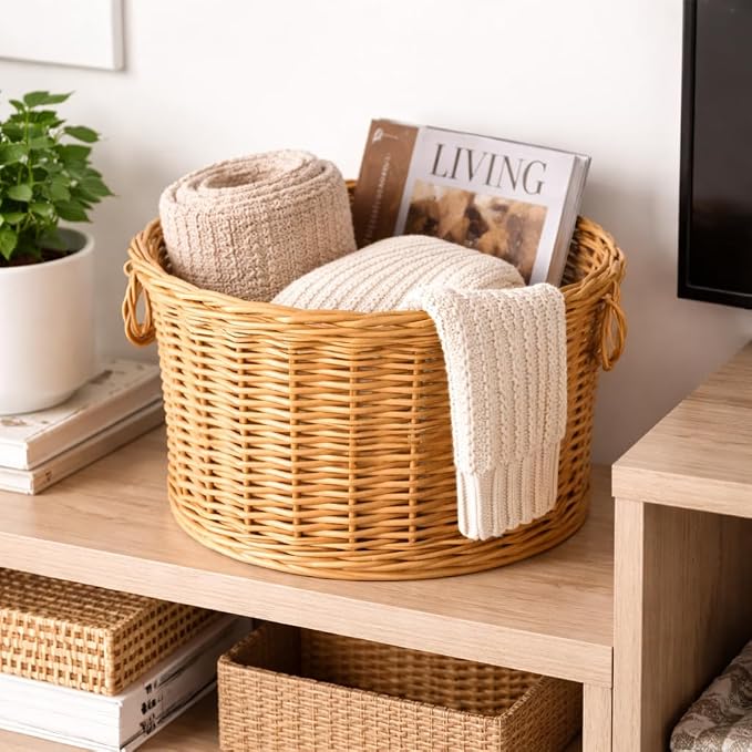 PEDDIG SHOP - Round and Oval Basket Weaving Base Set – 7 Wooden Basket Bases - Image 3