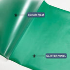 Green Heat Transfer Vinyl HTV Roll 12" x 15ft. | Easy to Cut, Weed & Transfer - Image 4