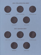 Whitman US Washington Statehood Quarter Coin Folder Volume 1 1999 – 2001 P & D - Image 4