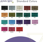 Artistic Wire, 18 Gauge Silver Plated Tarnish Resistant Colored Copper Craft - Image 5