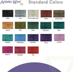 Artistic Wire, 22 Gauge Silver Plated Tarnish Resistant Colored Copper Craft - Image 5