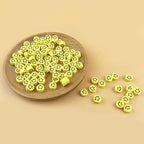 100pcs Mixed Polymer Clay Spacer Beads - Image 5