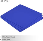 MECCANIXITY EVA Foam Sheets Blue 9.8 Inch x 9.8 Inch 3mm Thick Crafts Foam - Image 3