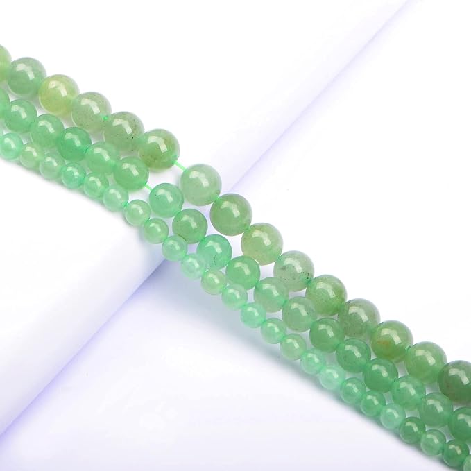 AD Beads Natural Gemstone Round Loose Beads 15" - Image 4