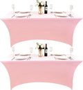 2-Pack 8ft Spandex Table Covers by Unknown