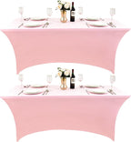 2-Pack 8ft Spandex Table Covers by Unknown