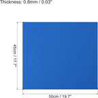 MECCANIXITY EVA Foam Sheets Sky Blue 19.7 Inch x 17.7 Inch 0.8mm Thick Crafts - Image 2