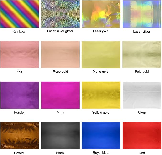 50 Sheets Toner Reactive Foil Sheet - Image 5