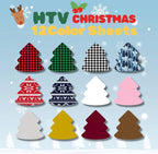 QuuCut Heat Transfer Vinyl Bundle: 12 Pack 12" x 10" Sheets, Pattern HTV - Image 2