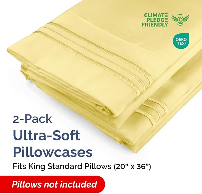 King Standard Pillow Cases Set of 2 - Image 2
