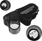 HMKIS Jewelers Loupe, 2 Pack Magnifying Glass - Image 6