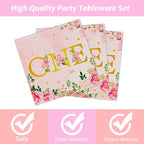 96Pcs 1st Birthday Party Supplies - Image 3