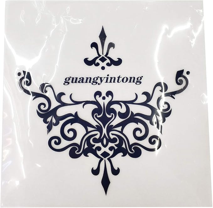 guangyintong Heat Transfer Vinyl Navy Blue HTV Rolls, Matte Surface HTV Vinyl - Image 6