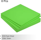 MECCANIXITY EVA Foam Sheets Green 9.8 Inch x 9.8 Inch 7mm Thick Crafts Foam - Image 3