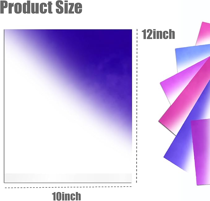 TransWonder UV Color Changing Puff Vinyl Heat Transfer 3D Foaming Heat Transfer - Image 5