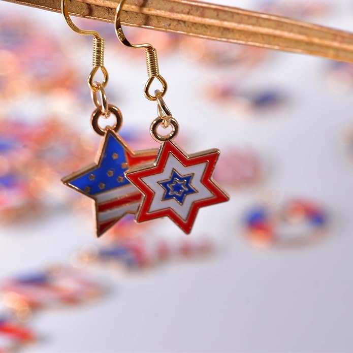 Bulk Gold Enamel Charms for Jewelry Making, Colorful Metal Charms Pendant for - Image 3