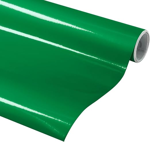 VViViD DECO65 Green Gloss Permanent Adhesive Craft Vinyl - Image 2