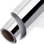 TORC Metallic HTV Heat Transfer Vinyl Roll 12" X 5FT Silver Iron on Vinyl by TORC