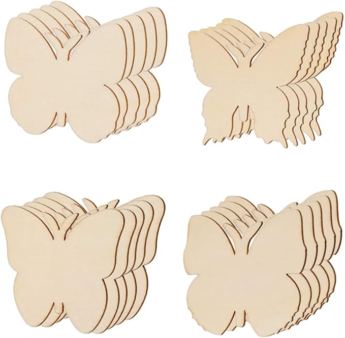 Cabilock 20pcs Unfinished Solid Wood Boards by cabilock