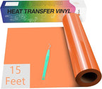 HTVRONT HTV Vinyl Rolls Heat Transfer Vinyl by HTVRONT