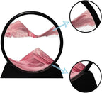 Aoderun Moving Sand Art Picture Round Glass 3D Deep Sea Sandscape in Motion - Image 5