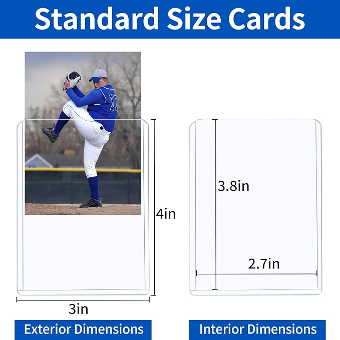 3" x 4" Card Sleeves, Sports Card Sleeves | Top Loaders - Image 5