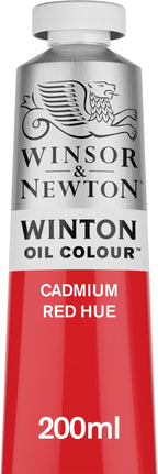 Winsor & Newton Winton Oil Color, 200ml Tube, Cadmium Red Hue by WinsorNewton