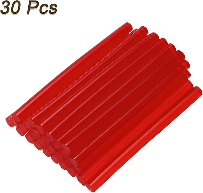 uxcell 30pcs 7mm x 100mm Mini Hot Glue Sticks - Image 3