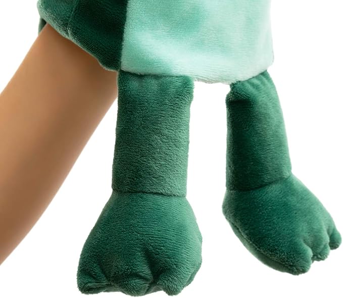 HollyHOME Hand Puppets Crocodile Plush Animal Zoo Alligator Puppets 14 Inches - Image 7