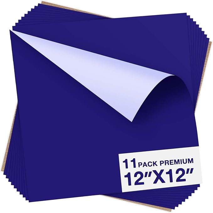 Dysania Royal Blue Heat Transfer Vinyl, Compatible by Dysania