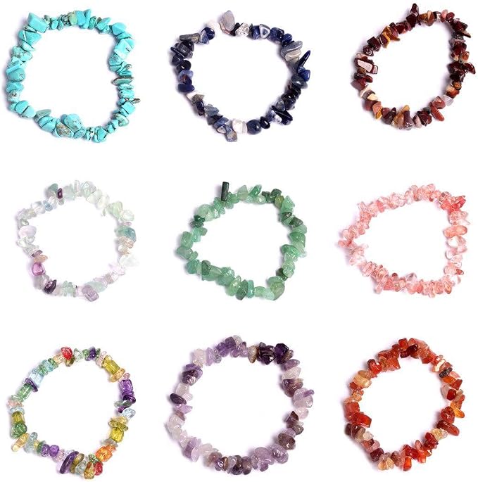 Gemstone Beads Natural Irregular Shaped Stone Chips Crystal Energy Healing Power - Image 6