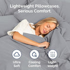 Body Pillowcases Set of 4-20x54 Long Body Pillow Case - Image 3