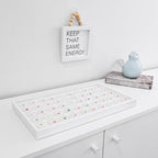 Ikee Design 50 White Foam Gem and Bead Storage Jars Showcase Stackable Display - Image 6