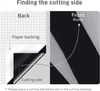 Glossy Black Permanent Vinyl for Cricut - Image 3