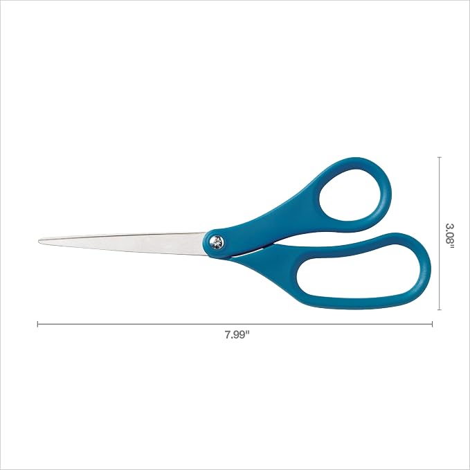 Fiskars 8" Stainless Steel All Purpose Scissors - Image 7