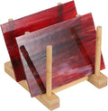 PATIKIL 4 x 6 Inch Transparent Stained Glass Sheets, 2 Sheets Mosaic Glass by PATIKIL