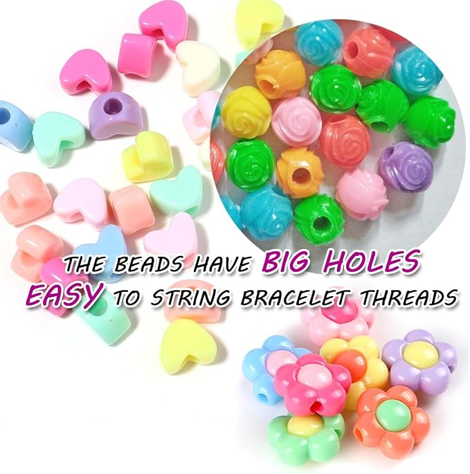 QCZKB Friendship Bracelet String 102 Skeins Fashionable Rainbow Color - Image 3