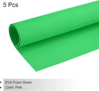 MECCANIXITY EVA Foam Sheets Bright Green 35.4 Inch x 19.7 Inch 2mm Thick Crafts - Image 3
